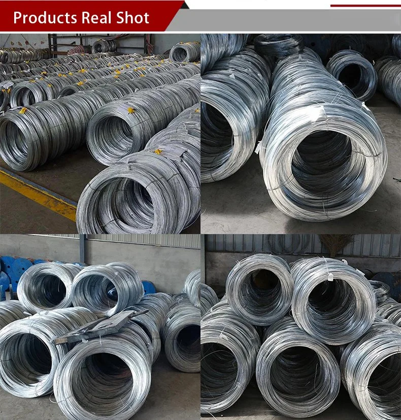 High Quality Manufacturer Supply Gi Rod Hot Dipped Galvanized Steel Wire