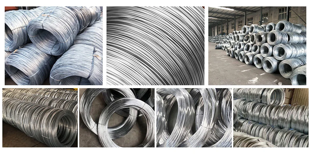 Factory Supply Zinc Coated Hot Dipped Gi Galvanised Rod 0.3mm High Tensile High Carbon Galvanized Steel Wire Hot DIP Galvanized Wire